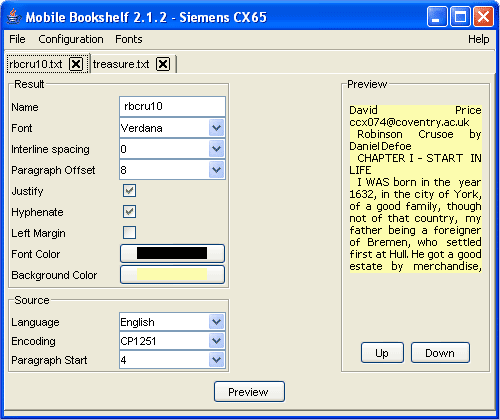 GUI Screenshot